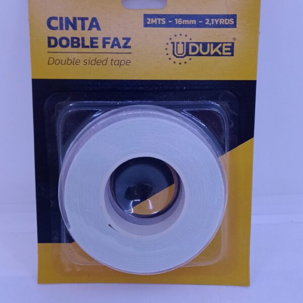 CINTA DOBLE FAZ UDUKE 2 MTS 1.5MM (HT40183) 7788