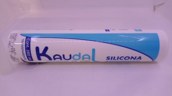 SILICONA TUBO KAUDAL TRANSPARENTE USO GENERAL 280 ML 14385A