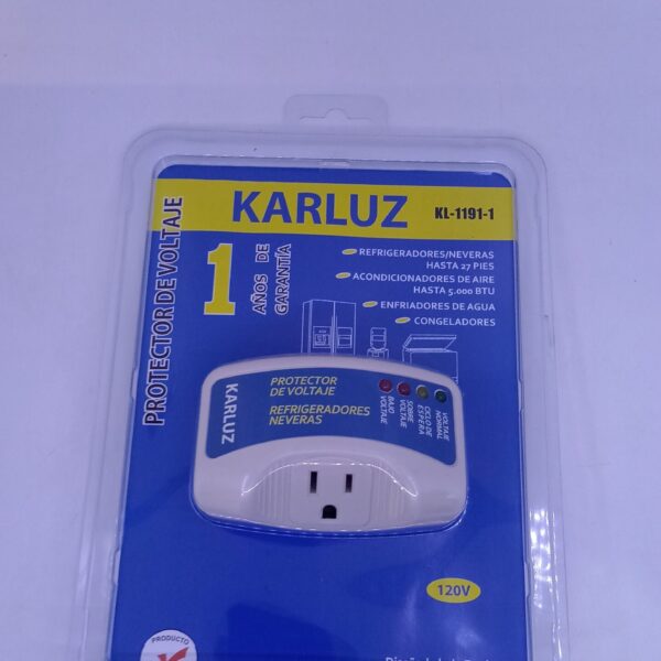PROTECTOR DE VOLTAJE 110V KARLUZ KL-1191-1