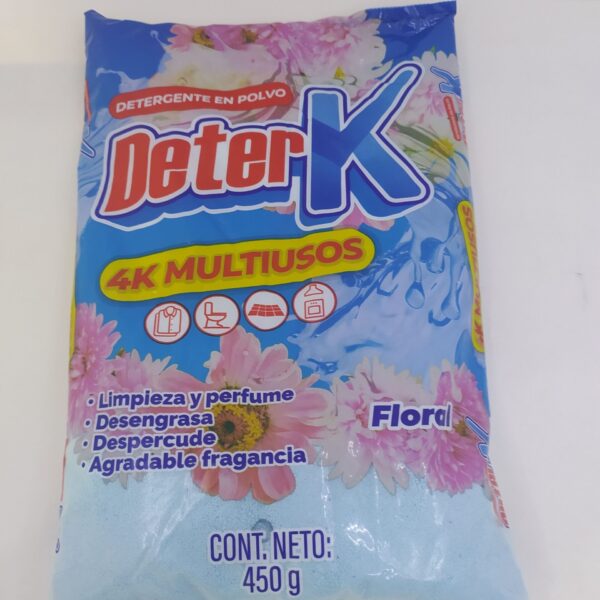 DETERGENTE EN POLVO DETERK X 450GR