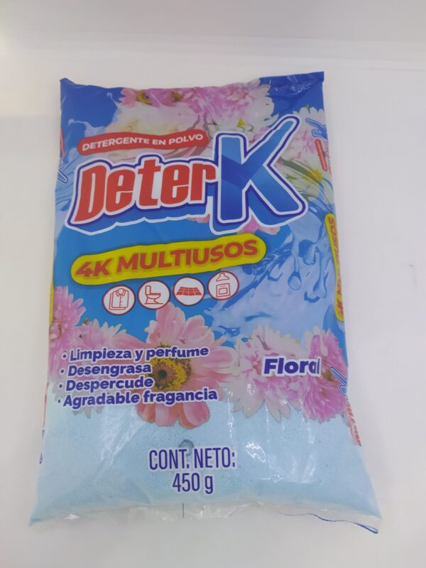 DETERGENTE EN POLVO DETERK X 450GR