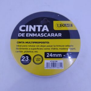 CINTA DE ENMASCARAR 1´´ 23 YARDAS (21 MTS) UDUKE Item: 7791