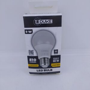 BOMBILLO LED 9W UDUKE LUZ DIA E27 MULTIVOLTAGE (6500K) 8793