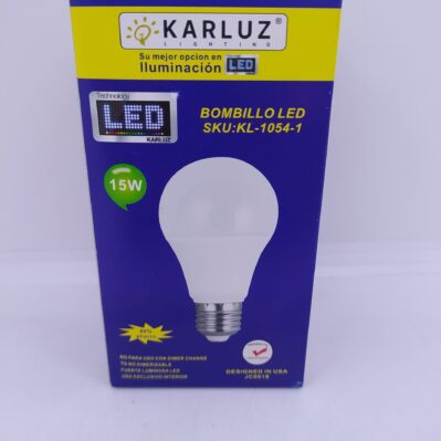 BOMBILLO LED 15W 6500K KARLUZ KL-1054-1