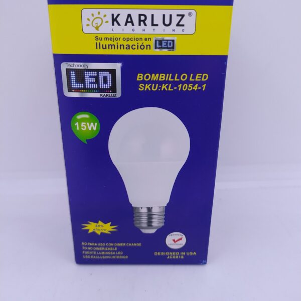 BOMBILLO LED 15W 6500K KARLUZ KL-1054-1