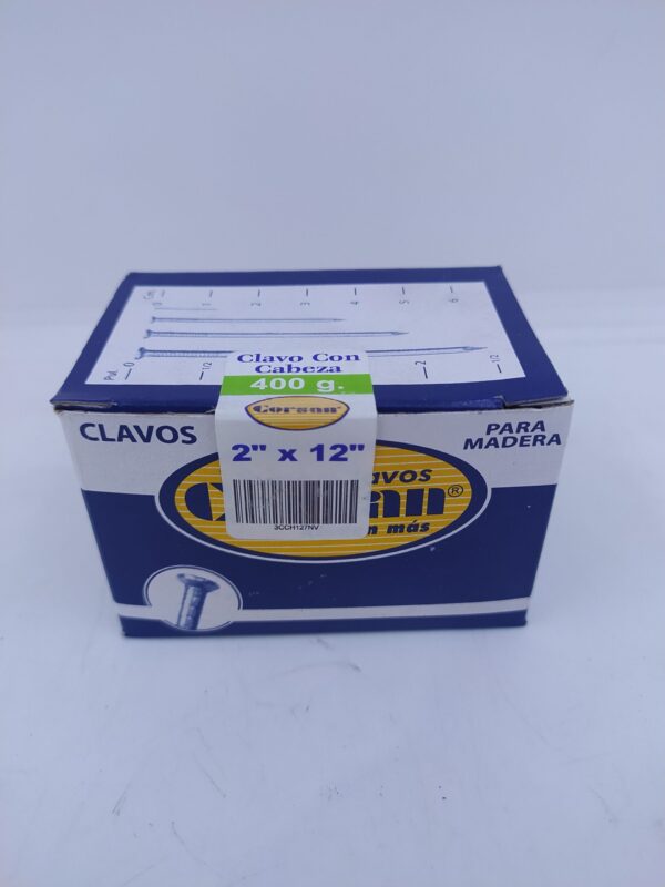 PUNTILLA COMUN CON CABEZA 2" CORSAN (400 GR) 1878A