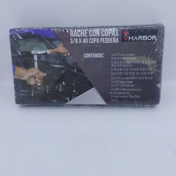 RACHE CON COPAS 3/8 X 40 USA COPA PEQUENA VHARBOR(HT20231 1503