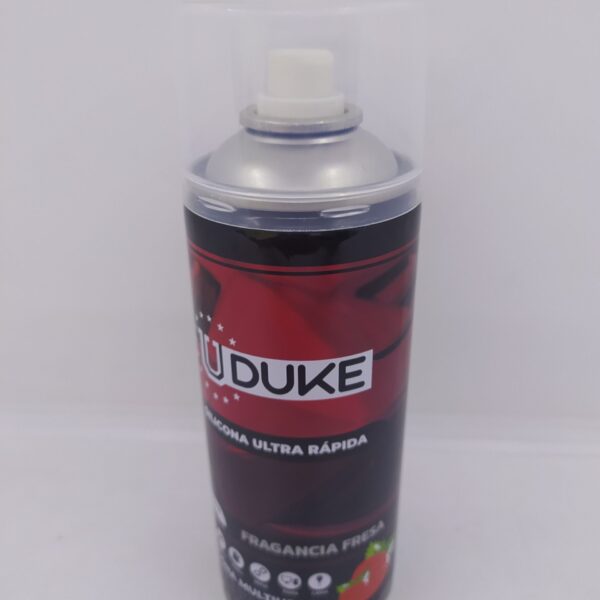 SILICONA EN AEROSOL UDUKE CON OLOR FRESA 378 ML 7727