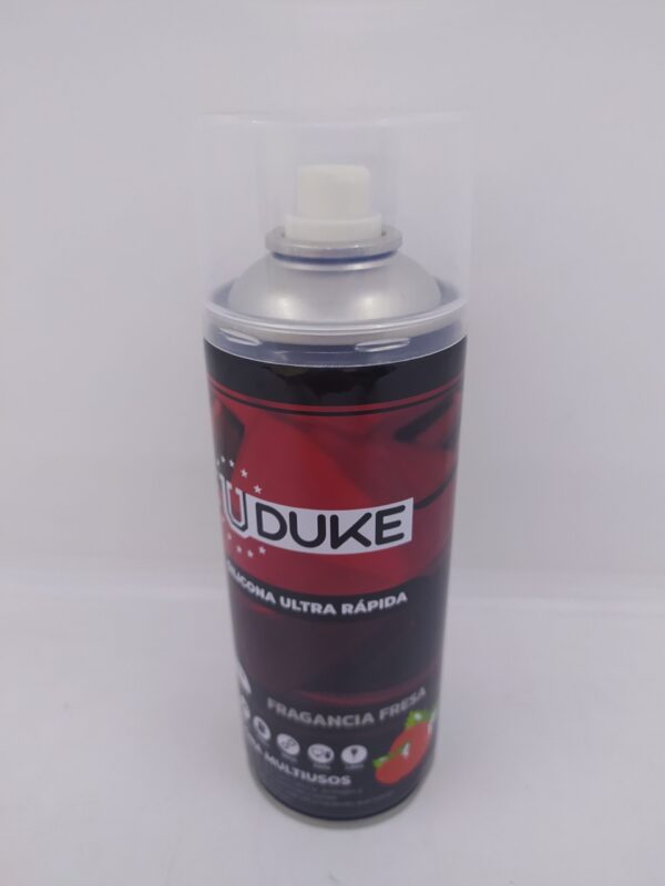 SILICONA EN AEROSOL UDUKE CON OLOR FRESA 378 ML 7727