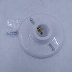 PLAFON PLASTICO POLICARBONATO FINO BLANCO 12121B