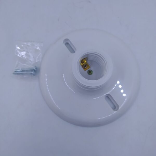 PLAFON PLASTICO POLICARBONATO FINO BLANCO 12121B