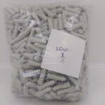CHAZO PLASTICO ESTRIADO 1/4 X 1000 (APROXIMADOS) 447