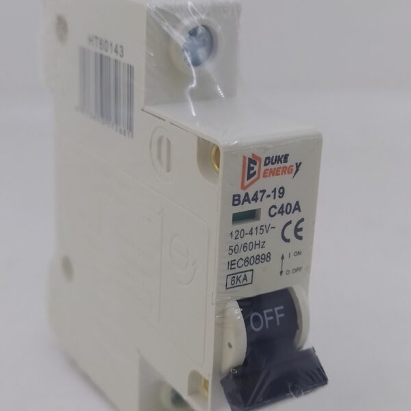 MINI BREAKER 1 POLO 40A DUKE ENERGY (HT60143) 11122