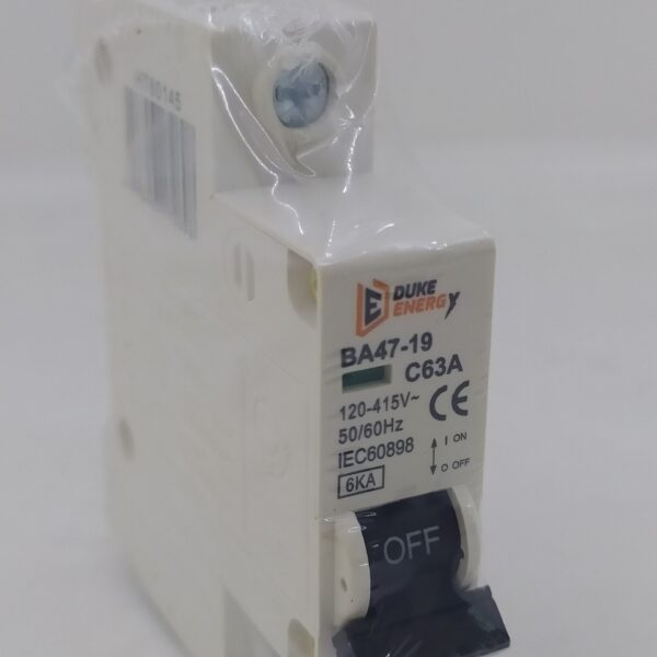 MINI BREAKER 1 POLO 63A DUKE ENERGY (HT60145) 11123