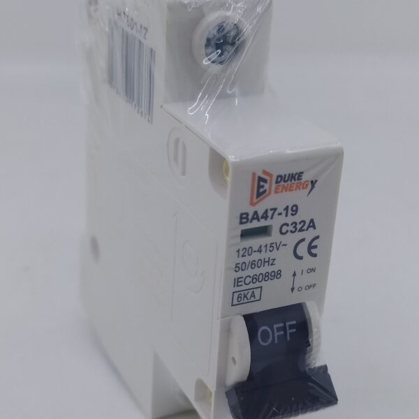 MINI BREAKER 1 POLO 32A PQT X 1 UDUKE 11121K
