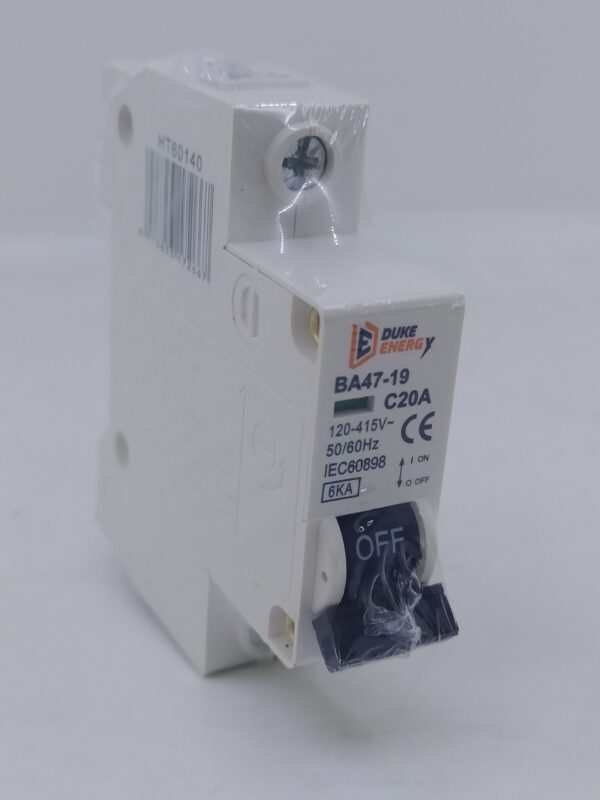 MINI BREAKER 1 POLO 20A PQT X 1 UDUKE 11120K