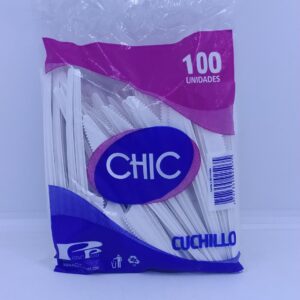 PAQUETE DE CUCHILLO X 100 UNDS
