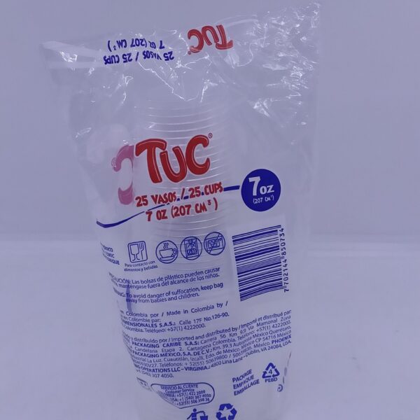 VASO DESECHABLE 07 ONZ X 25 UNDS