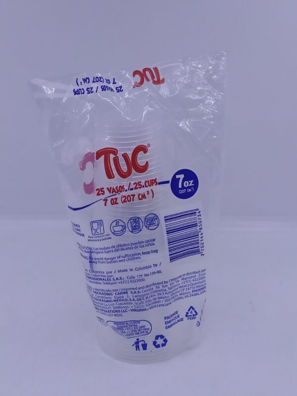 VASO DESECHABLE 07 ONZ X 25 UNDS