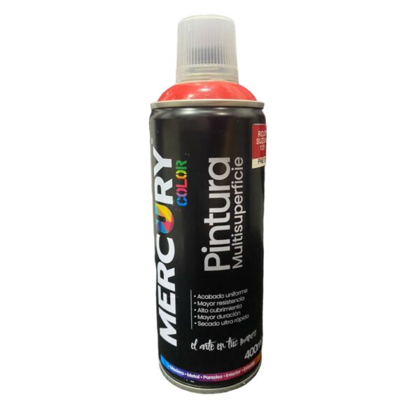 AEROSOL MERCURY 400ML ROJO SUZUKI