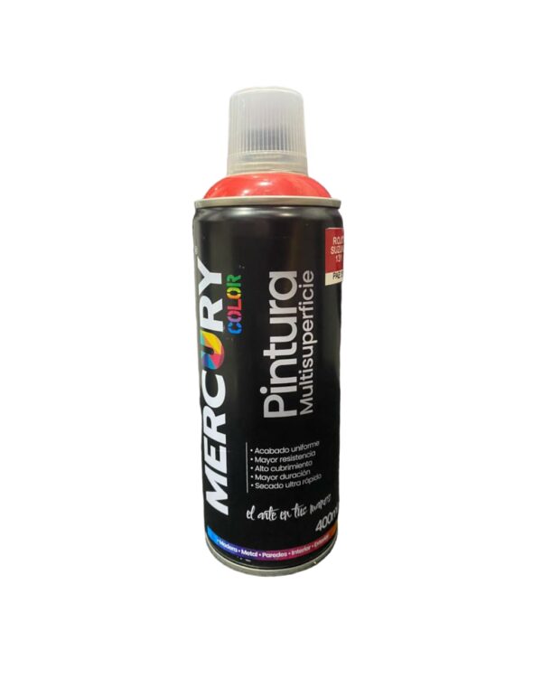 AEROSOL MERCURY 400ML ROJO SUZUKI
