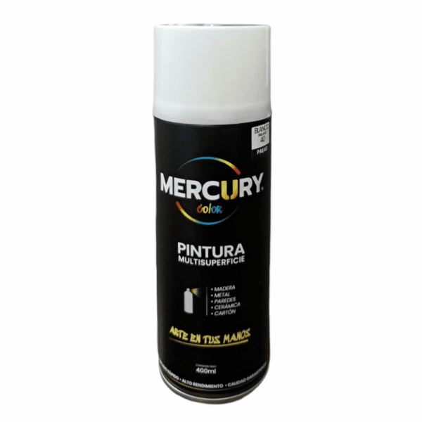 AEROSOL MERCURY 400MLBLANCO BRILLANTE