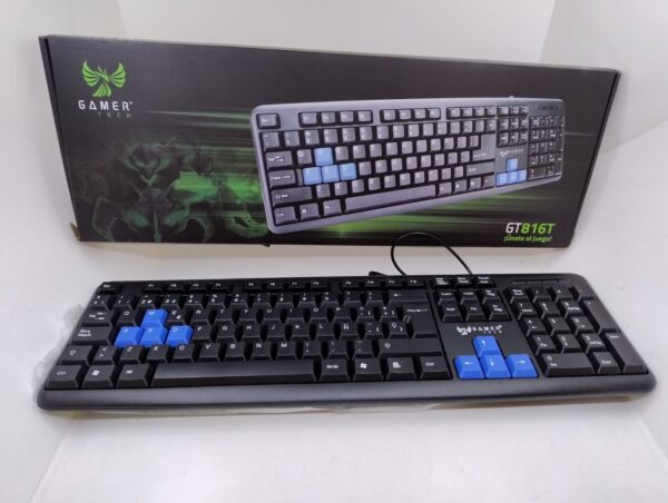 TECLADO USB GAMER TECH