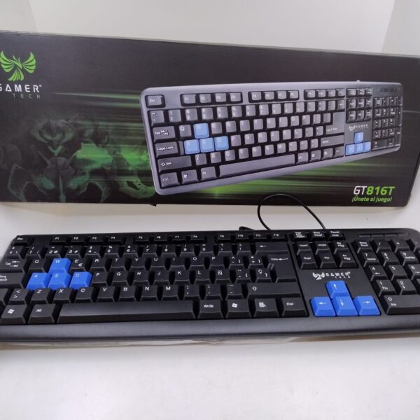 TECLADO USB GAMER TECH