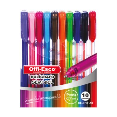 BOLIGRAFI SEMIGEL 0.7 OE-076F-10
