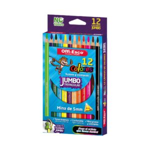 COLORES JUMBO TRIANGULARES *12 OE-144