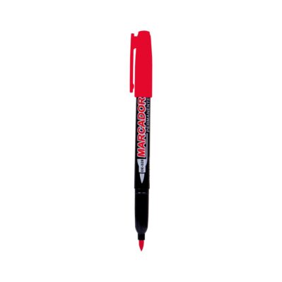 MARCADOR PERMANENTE OE-528 UNICOLOR ROJO