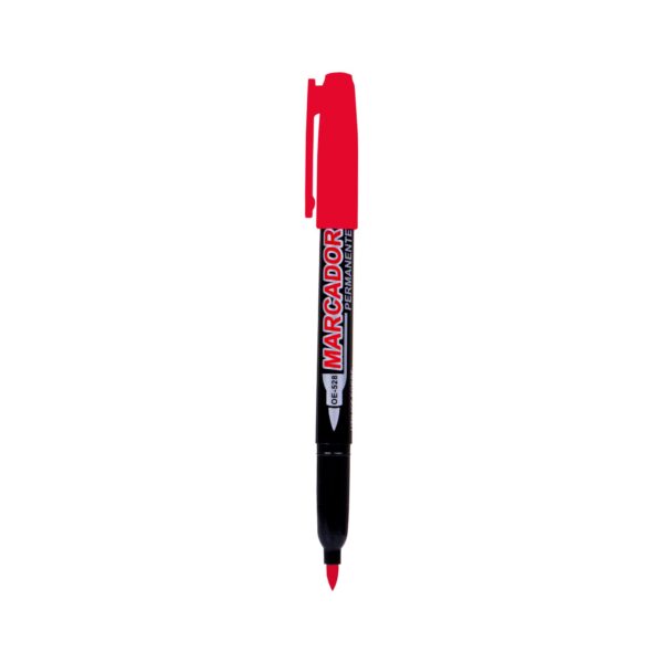 MARCADOR PERMANENTE OE-528 UNICOLOR ROJO