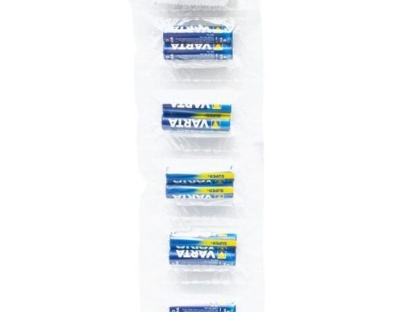 BATERIA VARTA AA CARBON TIRA X 20UNIDADES 2006-2T20