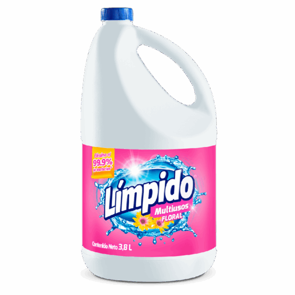 BLANQUEADOR LIMPIDO FLORAL *3800CC