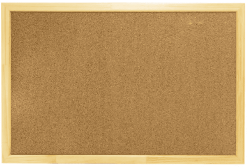 CARTELERA CORCHO 80X120 MADERA