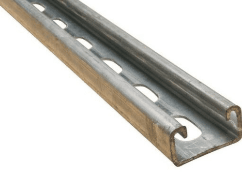 CANAL CHANEL RANURADO DE 4*2 CAL 16 3MTRS