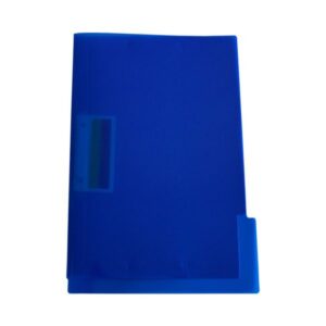 CARPETA LEGAJADORA OFICIO AZUL OSCURO MARFIL