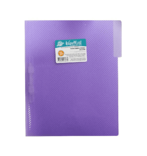CARPETA LEGAJADORA OFICIO LILA KEEPERMATE