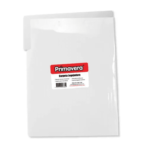 CARPETA LEGAJADORA OFICIO TRANSPARENTE PRIMAVERA