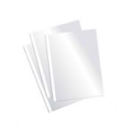 CARPETA PLASTICA BISELADA CARTA BLANCA