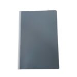 CARPETA PLASTICA BISELADA CARTA GRIS