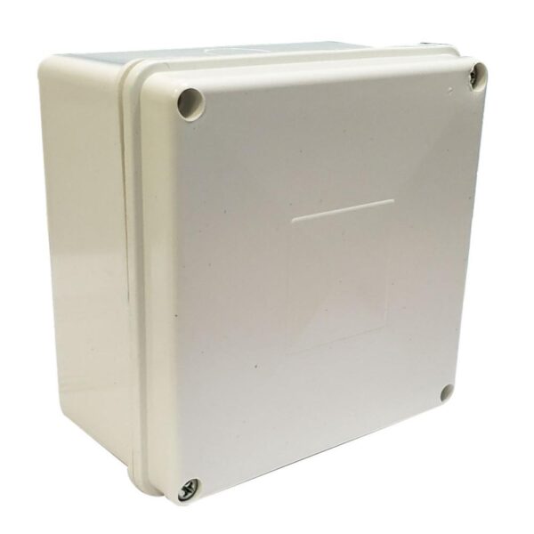 CAJA PLASTICA FINA PROFUNDA 10X10 CON TAPA PARA CAMARAS R/G (CERTIFICADA) Item: 8723A