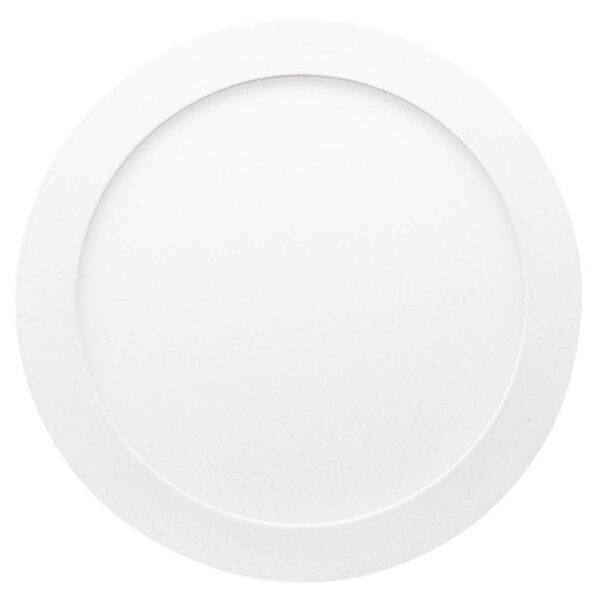 PANEL LED 12W REDONDO INCRUSTAR LUZ DIA VHARBOR 6500 Item: 8381H