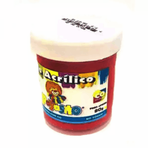VINILO ACRÍLICO 80CC ROJO