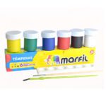TEMPERA MARFIL *6 COLORES
