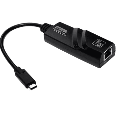 CONVERTIDOR TIPO C A RJ45 LAN GIGABIT B556