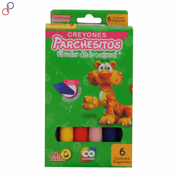 CRAYONES JUMBO *6 PARCHESITO