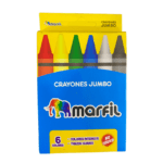 CREYONES JUMBO *6 MARFIL