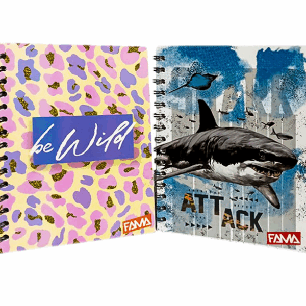 CUADERNO ARGOLLADO GRANDE RAYADO FAMA