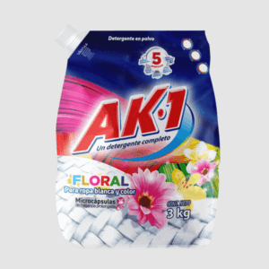 DETERGENTE EN POLVO AK1 *3KILOS